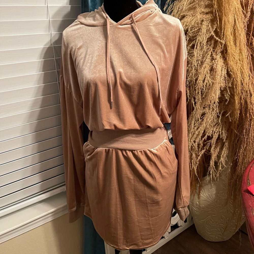 Fashion Nova Velvet Sweater Dress